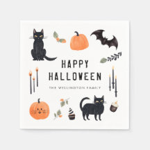 Feliz Bat de Abóbora Gato de Gato Gato