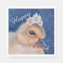 Guardanapo De Papel Feliz Celebração do aniversário de 3 anos