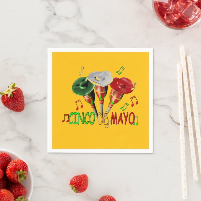 Guardanapo De Papel Feliz Cinco de Mayo (Insitu)