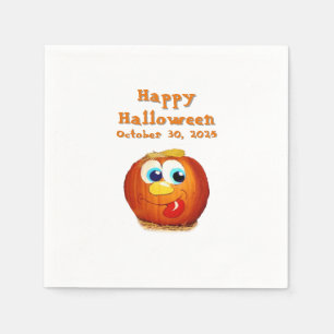 Guardanapo De Papel Feliz Dia das Bruxas, Jack-O-Lanterna