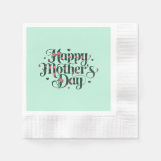 Guardanapo De Papel Feliz dia de as mães