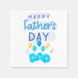 Guardanapo De Papel "Feliz Dia do Pai, Pai: Uma Celebração do Amor"