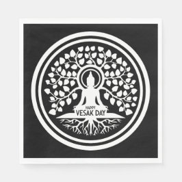 Guardanapo De Papel Feliz Dia do Vesak