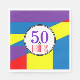 Guardanapo De Papel Feliz Festa de Aniversário