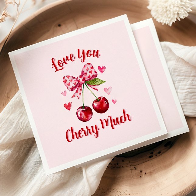 Guardanapo De Papel Feliz Festa do Dia da Galentina Personalizada (Criador carregado)