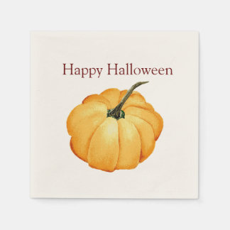Guardanapo De Papel Feliz Halloween, abóbora-água Papel Napkin