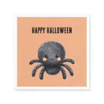 Feliz Halloween Aranha Preta