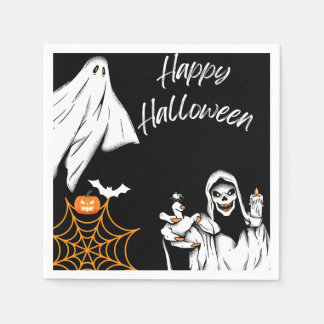 Guardanapo De Papel Feliz Halloween Engraçado