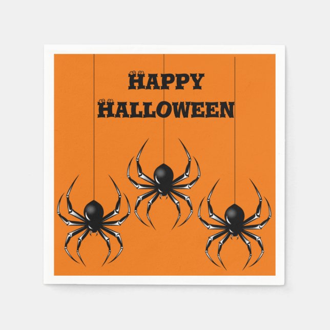 Guardanapo De Papel Feliz Halloween Napkins (Frente)