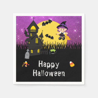 Guardanapo De Papel Feliz Halloween Party Witple