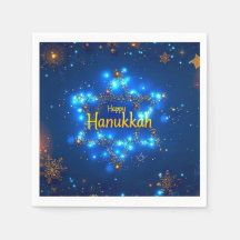 Feliz Hanukkah Napkins