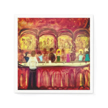 Feliz Hora Cocktail Napkins