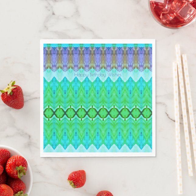 Guardanapo De Papel Feliz Livro de Aniversário Personalizado Napkins (Insitu)