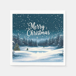 Guardanapo De Papel Feliz Livro de Natal Napkin