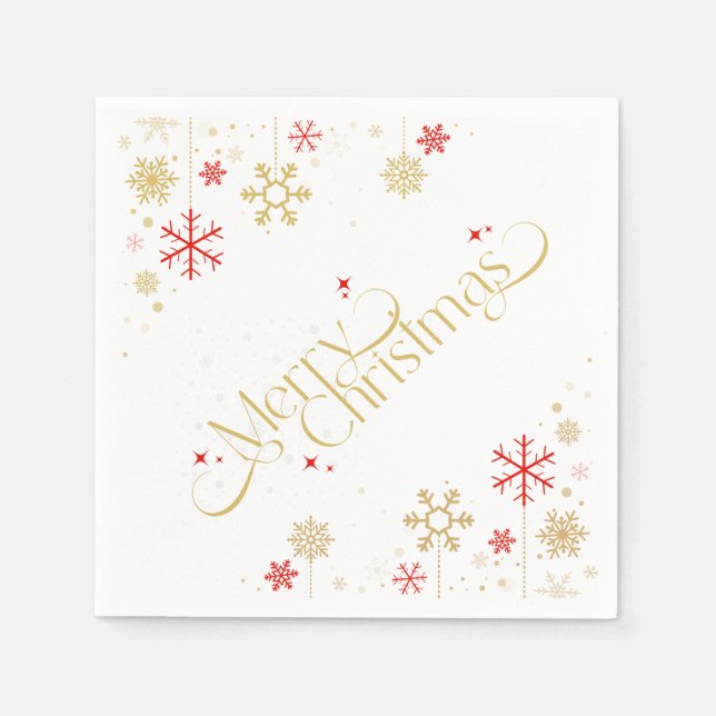 Guardanapo De Papel Feliz Livro de Natal Napkin (Frente)