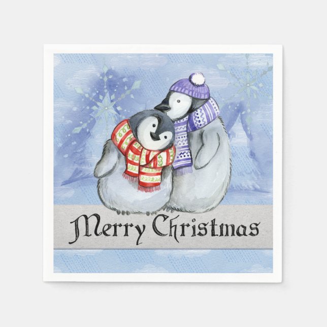 Guardanapo De Papel Feliz Livro de Natal Napkins (Frente)