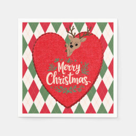 Guardanapo de papel Feliz Natal