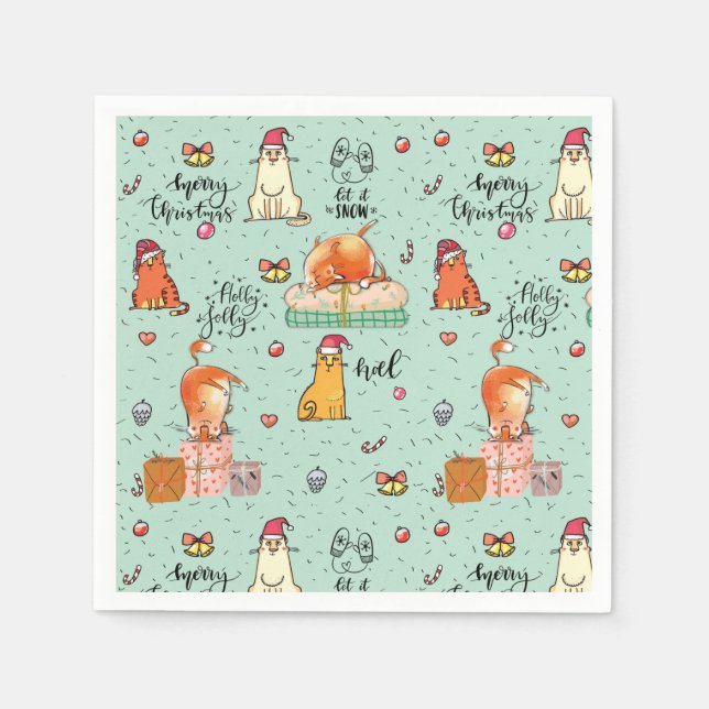 Guardanapo De Papel Feliz Natal (Frente)