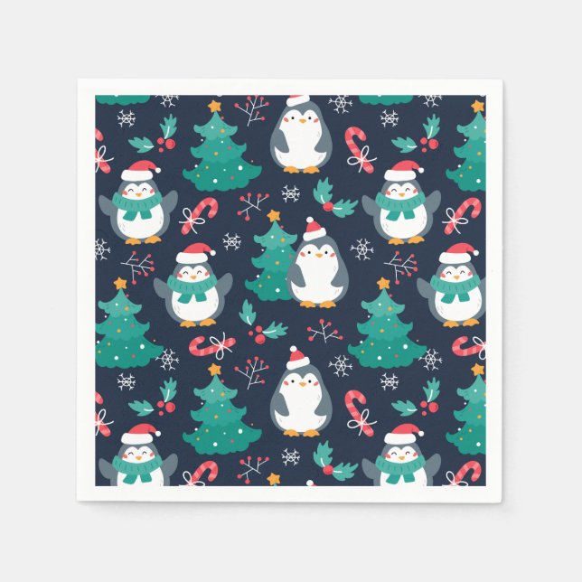 Guardanapo De Papel Feliz Natal (Frente)