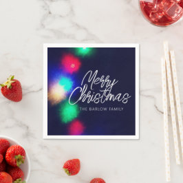 Guardanapo De Papel Feliz Natal