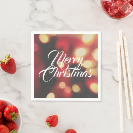 Guardanapo De Papel Feliz Natal