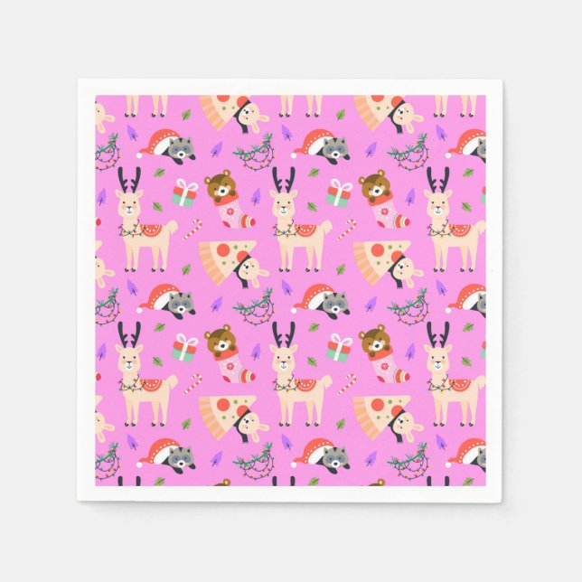 Guardanapo De Papel Feliz Natal (Frente)