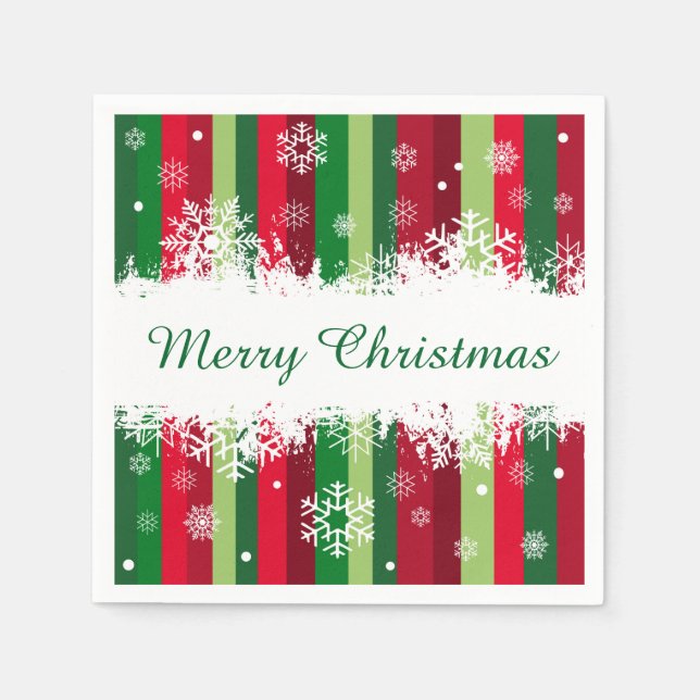 Guardanapo De Papel Feliz Natal (Frente)