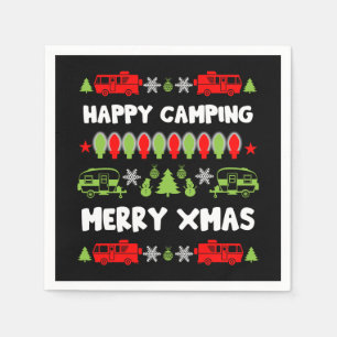 Guardanapo De Papel Feliz Natal Caravan