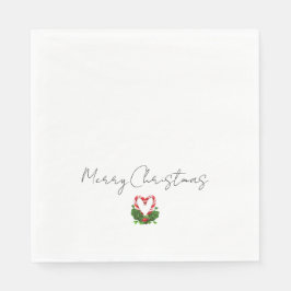 Guardanapo De Papel Feliz Natal - Carvalho de Cane Doce Feriado