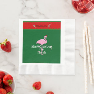 Guardanapo De Papel Feliz Natal da Flórida
