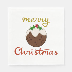 Guardanapo De Papel Feliz Natal+Design Pudim