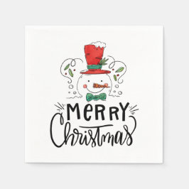 Guardanapo De Papel Feliz Natal e Felizes anos novos