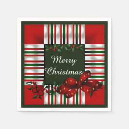 Guardanapo De Papel Feliz Natal Personalizado