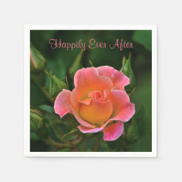 Guardanapo De Papel Feliz Nunca Depois da Rosa