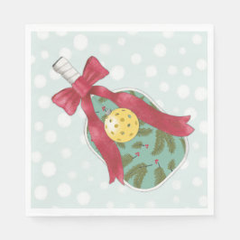 Guardanapo De Papel Feliz Volleydays Pickleball Themed Holidkins Napki