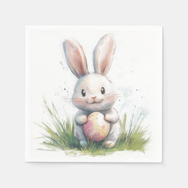 guardanapo de papel felz pascoa (Frente)