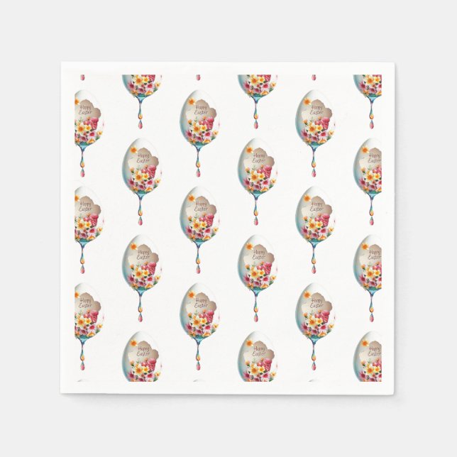 Guardanapo De Papel Felz pascoa! (Frente)