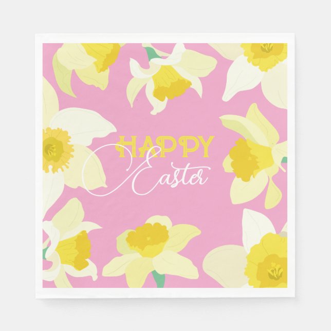 Guardanapo De Papel Felz pascoa. (Frente)