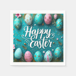 Guardanapo De Papel Felz pascoa Napkins