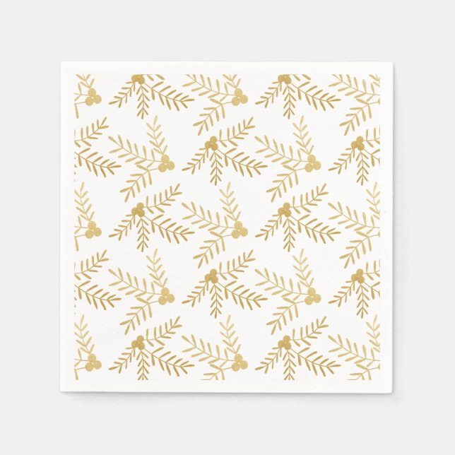 Guardanapo De Papel Feriado alegre (Frente)