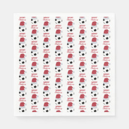 Guardanapo De Papel Feriado de Futebol do Futebol de Futebol da Bola d