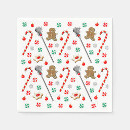 Guardanapo De Papel Feriado de Natal de Lacrosse