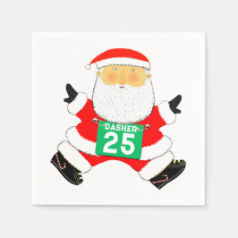 Guardanapo De Papel Feriado de Natal do Runner
