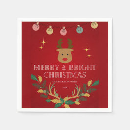 Guardanapo De Papel Feriado de Natal Elegante