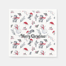 Feriado Festivo Festivo Pinguim Natal