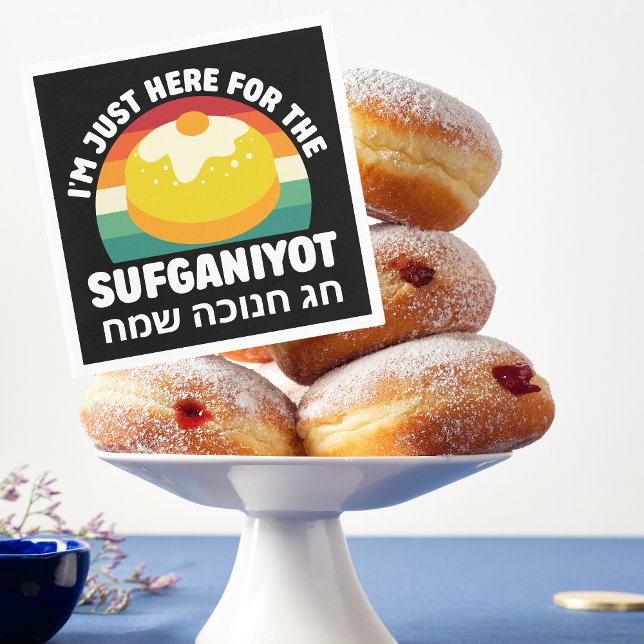 Guardanapo De Papel Feriado Judeu Engraçado Celebração Hebraica Hanukk (Criador carregado)