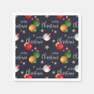 Guardanapo De Papel Feriados das decorações do Feliz Natal