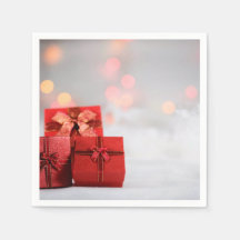 Feriados do Cocktail Napkins