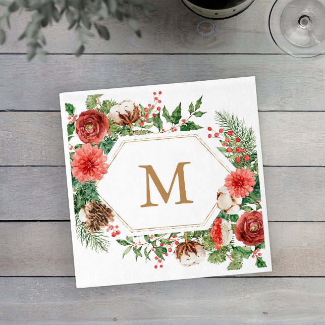 Guardanapo De Papel Férias de Inverno (Winter Holiday Napkins
)