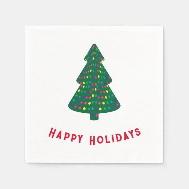 Guardanapo De Papel Férias Felizes (Frente)